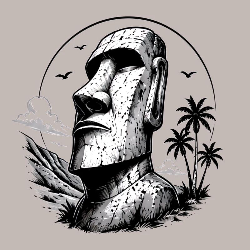 Statue de l’île de Pâques Moai