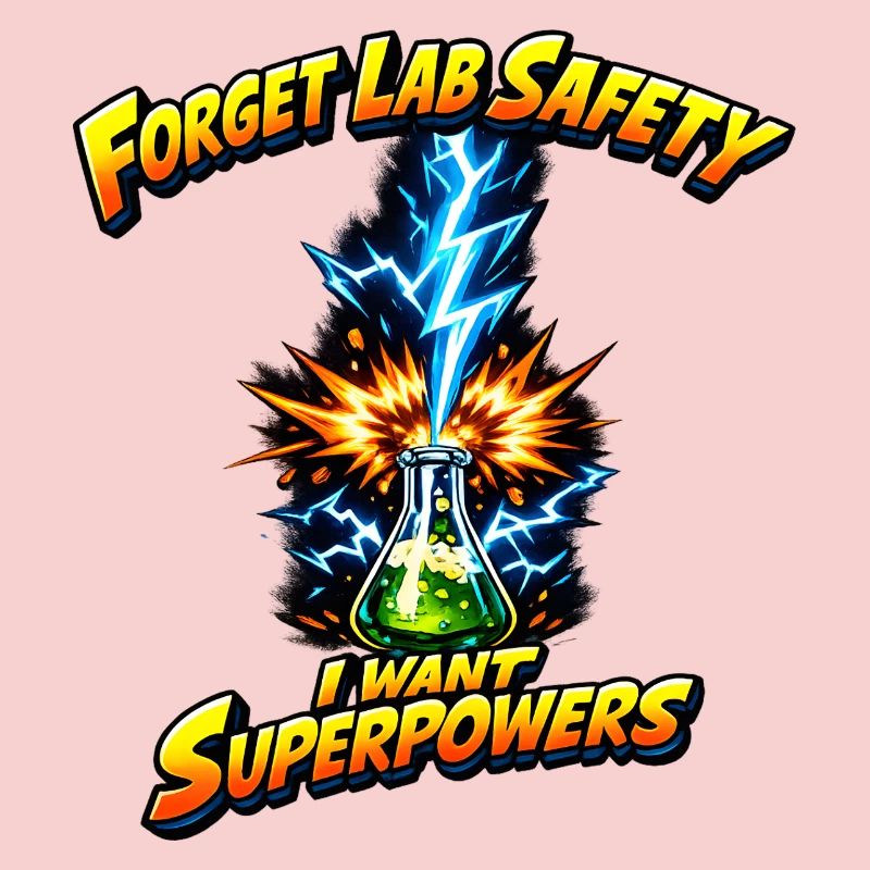 Forgetting lab safety – superpowers