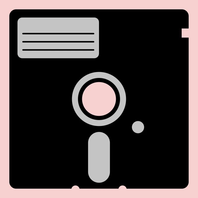 retro floppy disk
