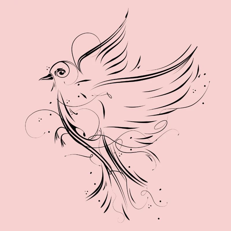 Flying bird