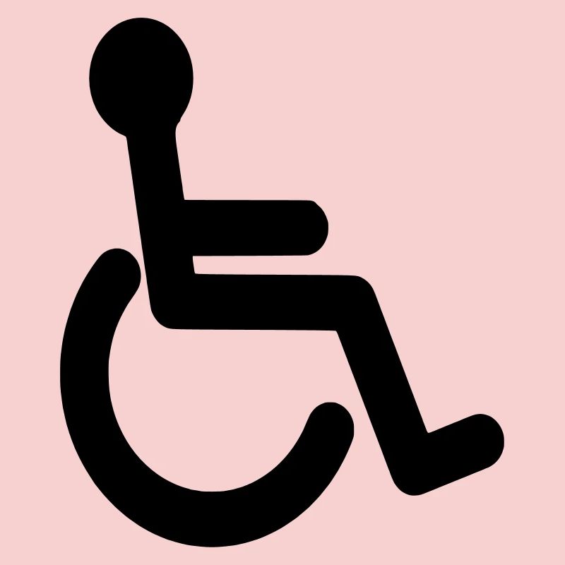 Symbole de base du fauteuil roulant #