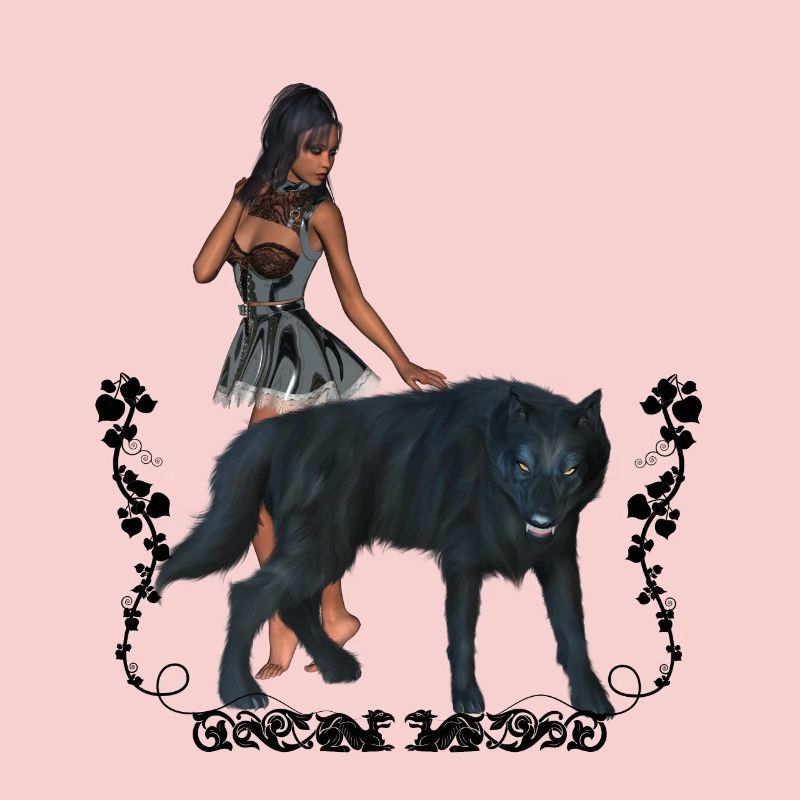 Mit dem Wolf umwerfend