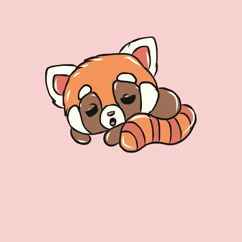 Panda rouge