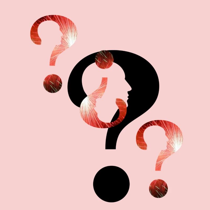 Question mark Fireworks