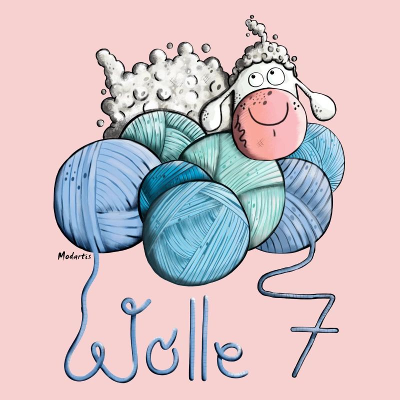 Schaf auf Wolle 7