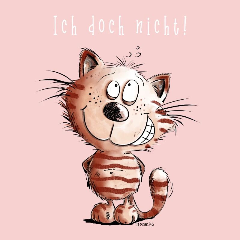 I do not cat I cat motif comic gift