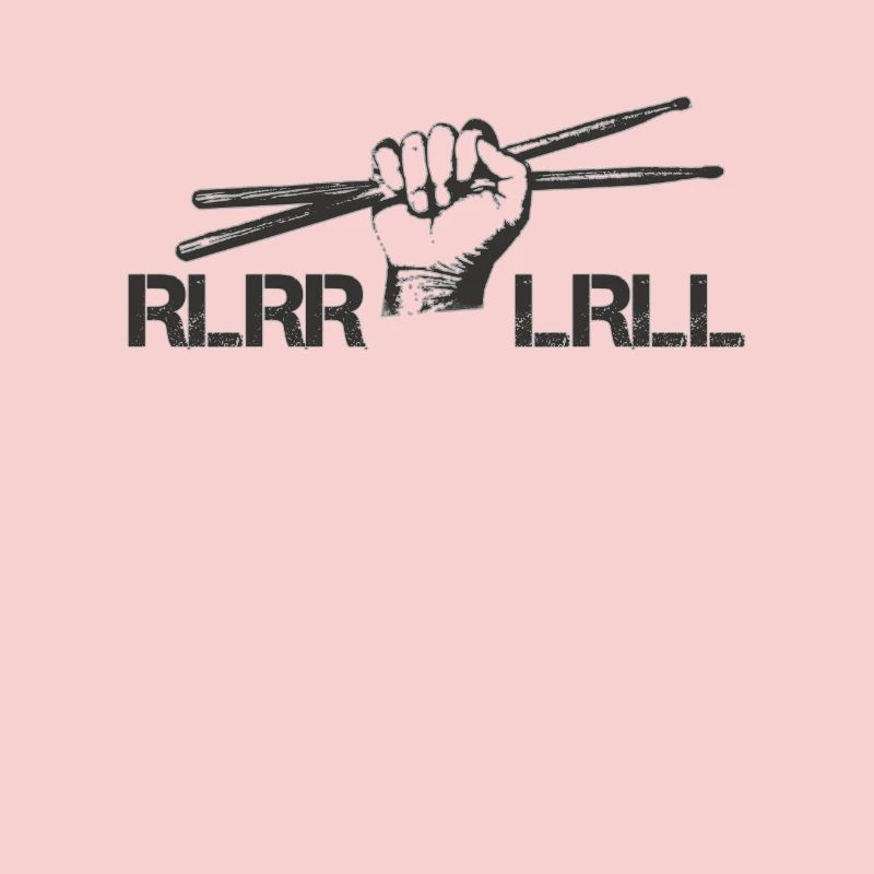 Drums Drummer Schlagzeuger - Single Paradiddle