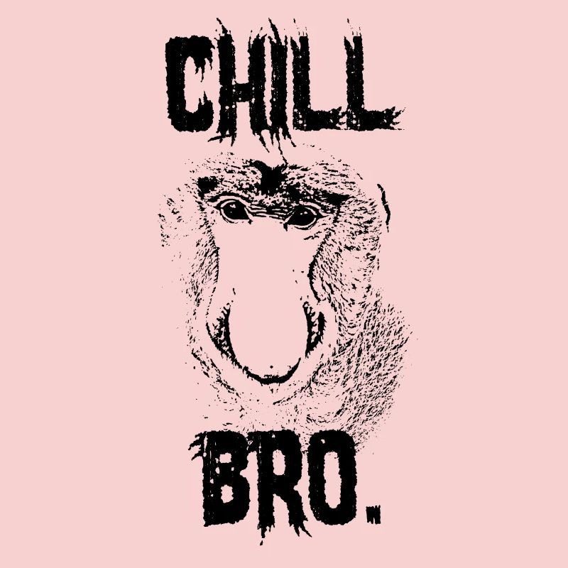 Chill Bro Proboscis Monkey Gift