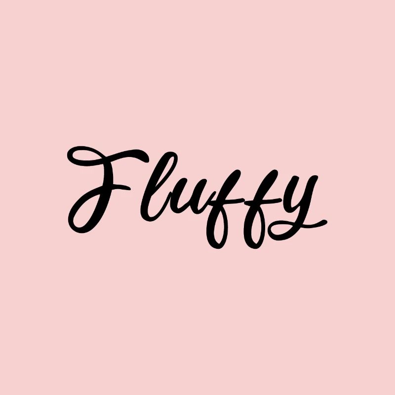Lettrage pailleté en écriture duveteuse