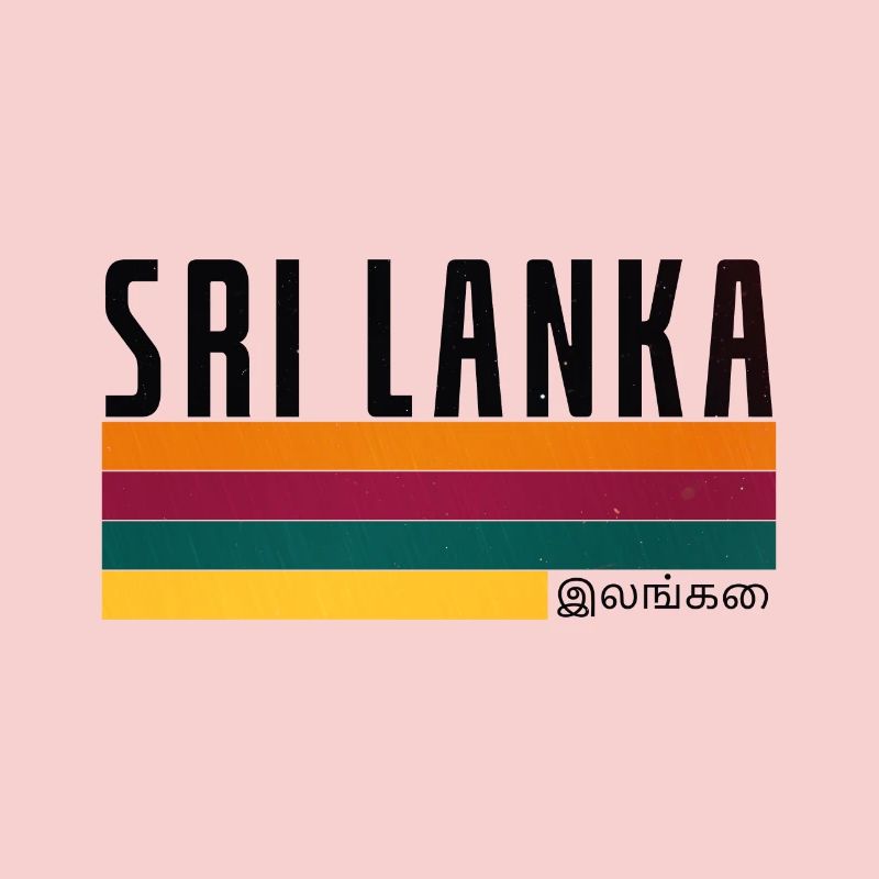 Rayures du drapeau du Sri Lanka