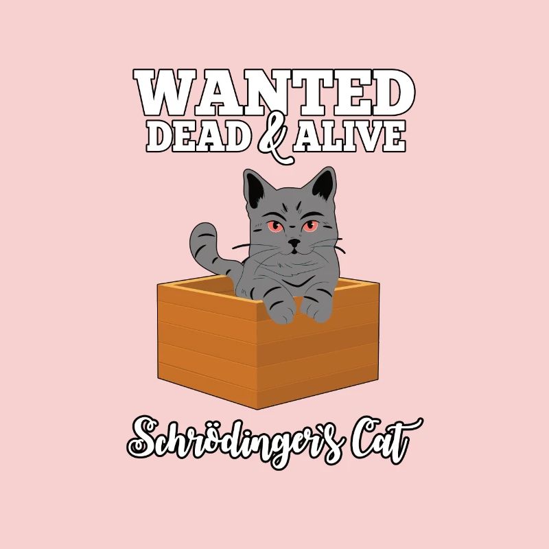 Wanted: Schrödinger's Cat - Dead & Alive Gift
