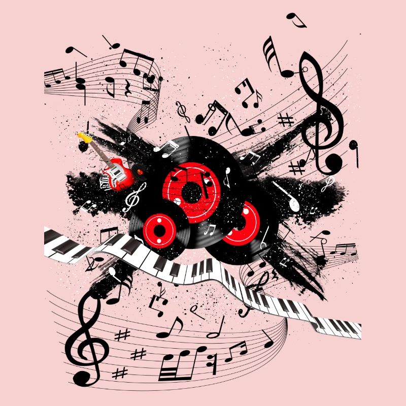 Mélodie et piste clavier Red Record