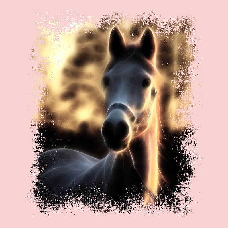 Cheval Gris Doré