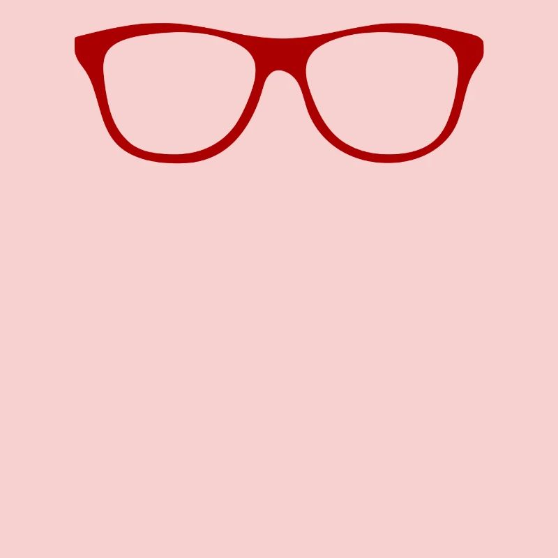 Abstract glasses / line / pattern / trend / red