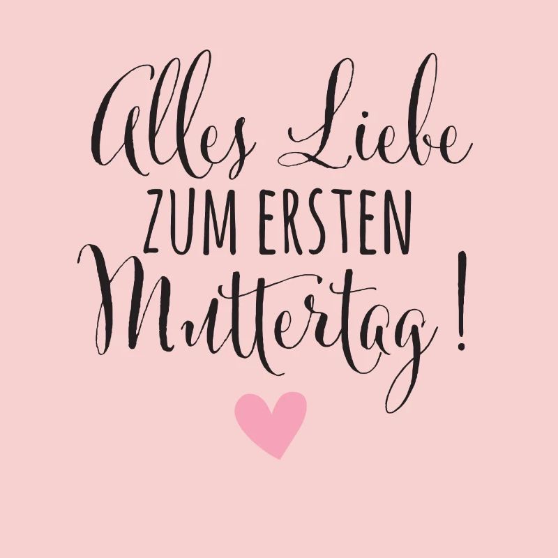 1. Muttertag Mama Babysprüche Mutter Baby Geschenk