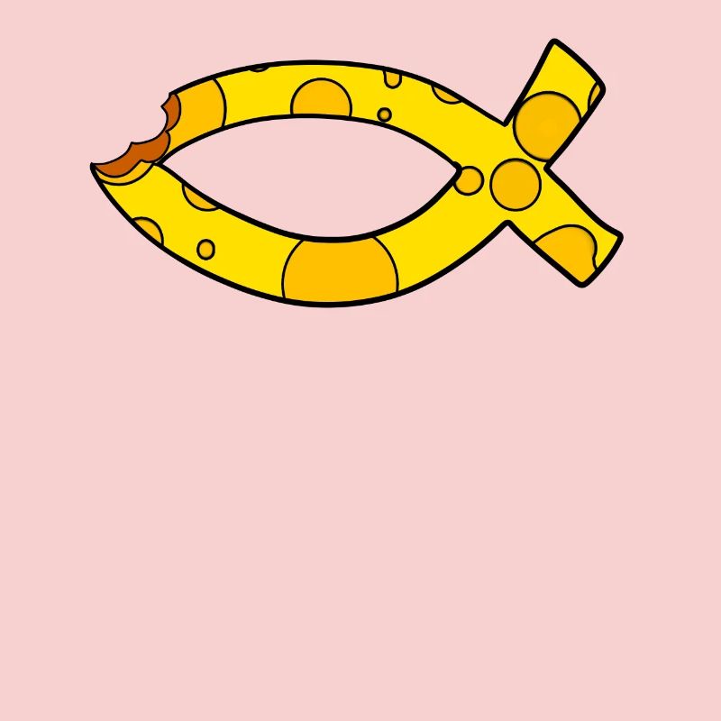 Fisch Symbol Käse