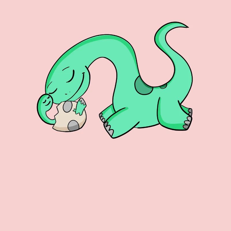 Dinosaurs with Baby Dinosaurs