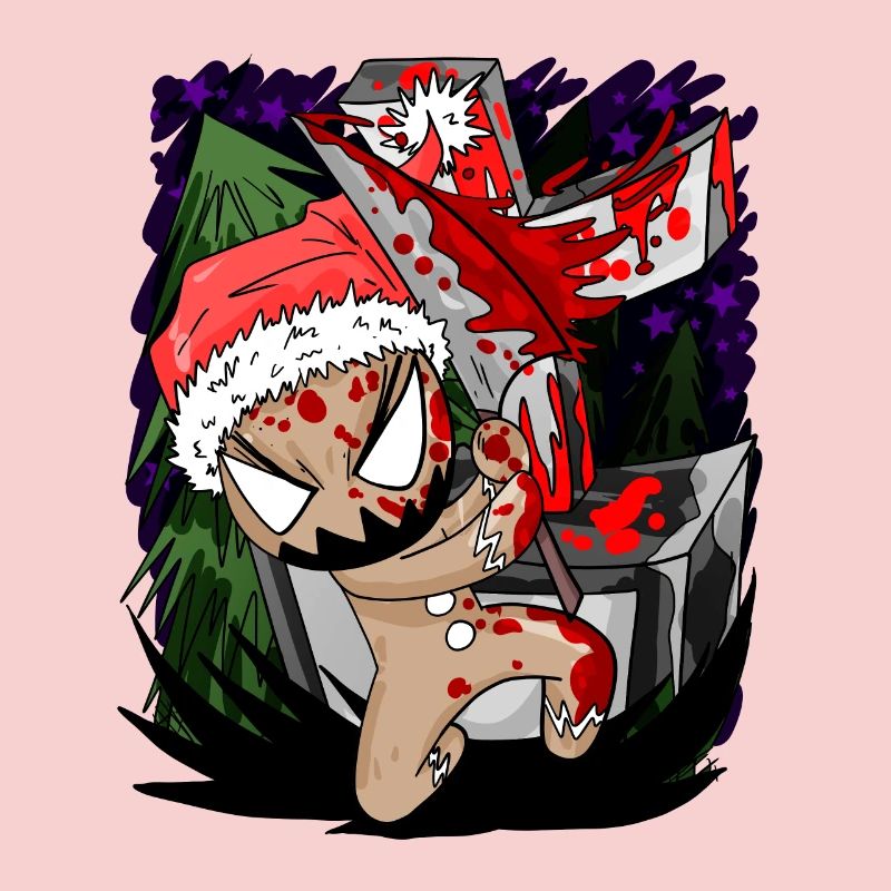 creepy gingerbread