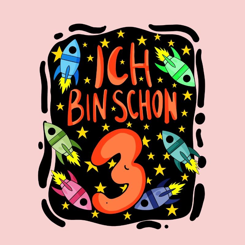 3 Jahre alt Junge - 3 Geburtstag - Ich bin 3