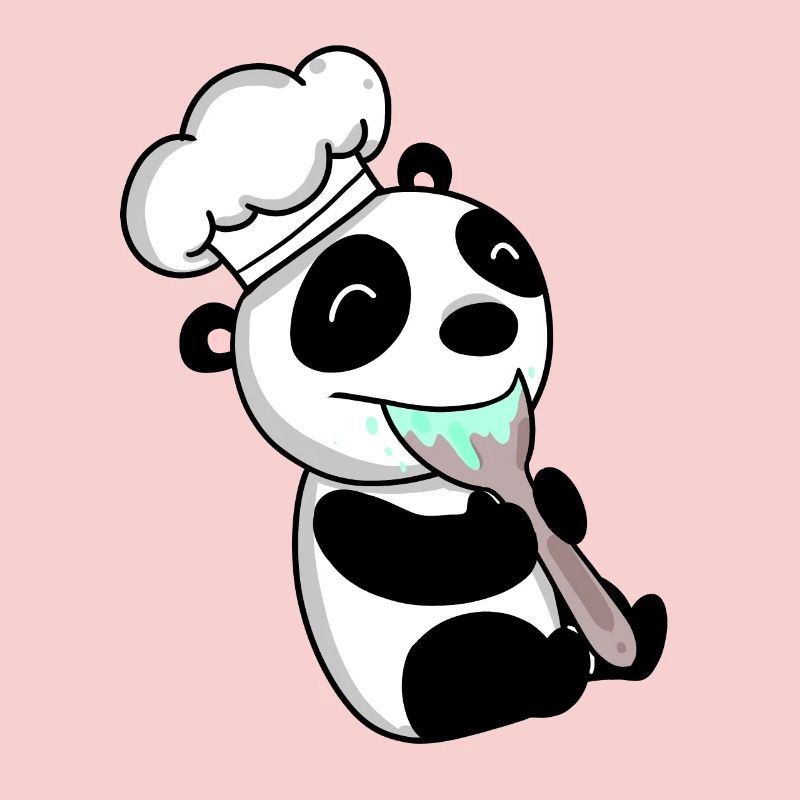 Panda Koch Niedlich