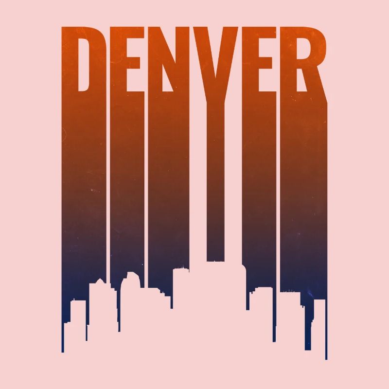Denver Skyline Gradient