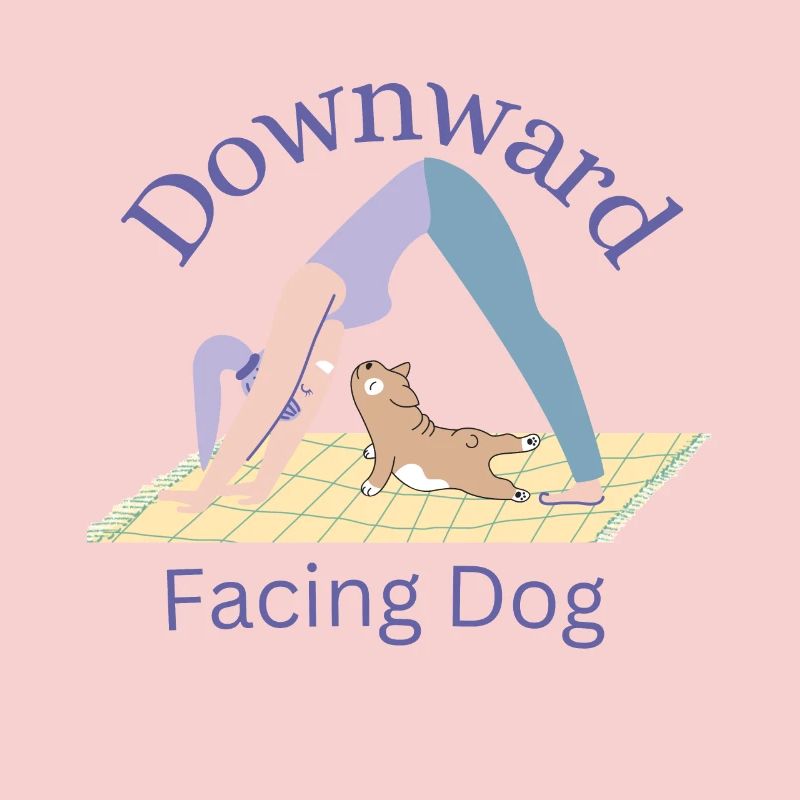 Downward Facing Dog - Yoga Tee