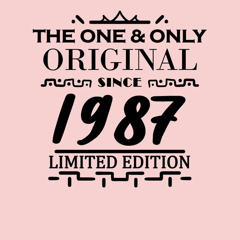 1987 - Année de construction 1987 - Né en 1987