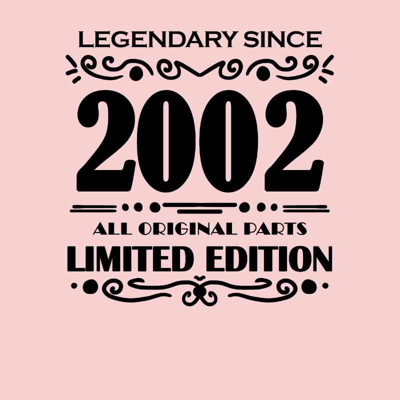 2002 - Né 2002 - Année de construction 2002