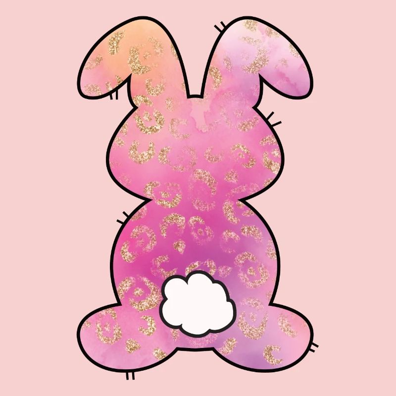 Leopard Pattern Rabbit Easter