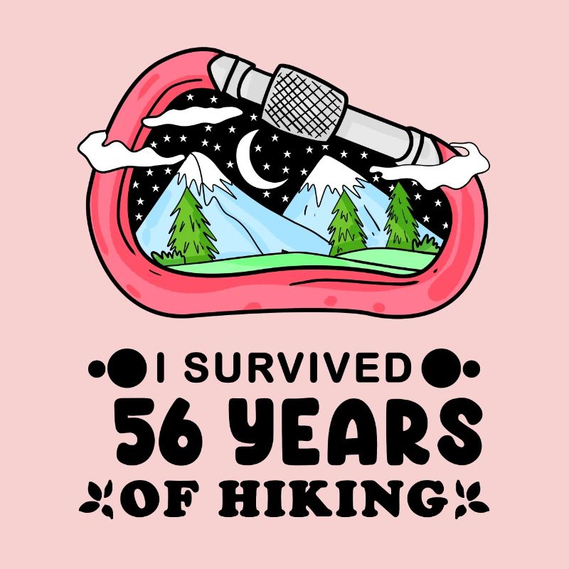 Mountain Wanderer 56e anniversaire 56 ans Cadeau
