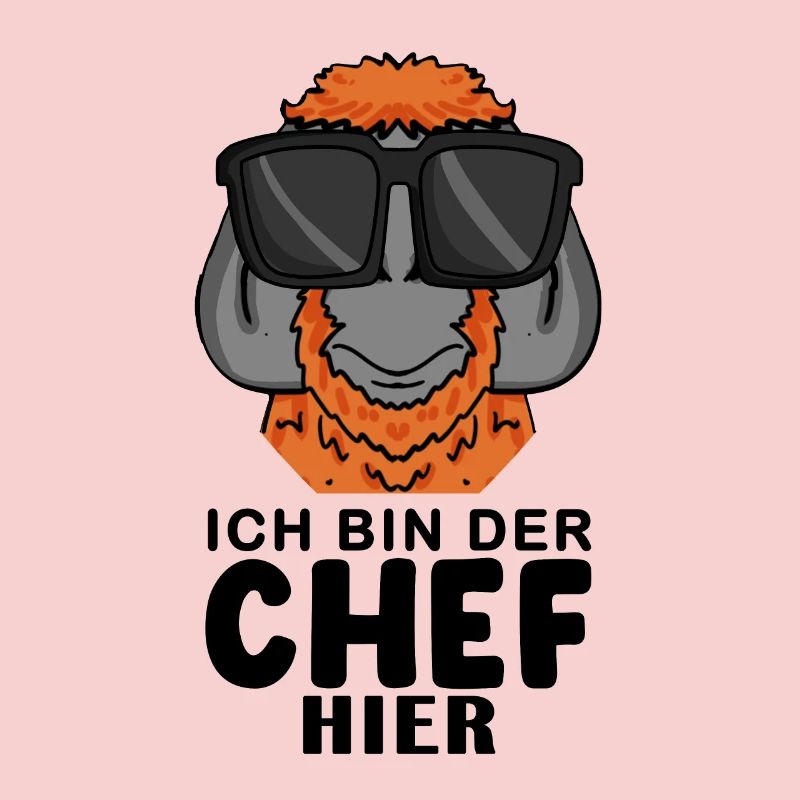 Cool Affe Chef Spruch Sonnenbrille