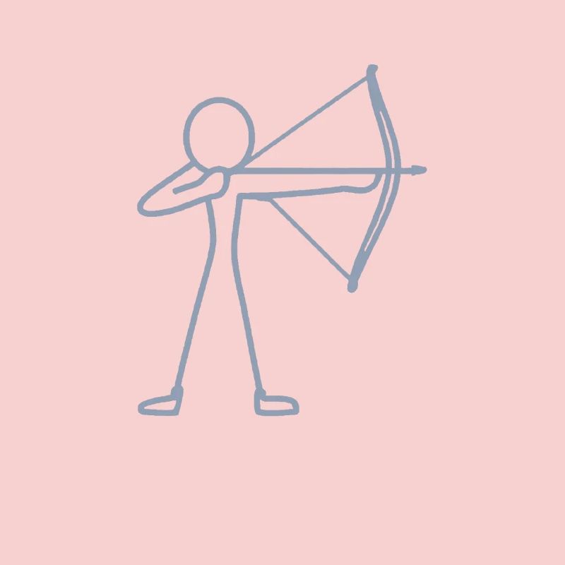 Archer à l’arc à l’arc à l’arc