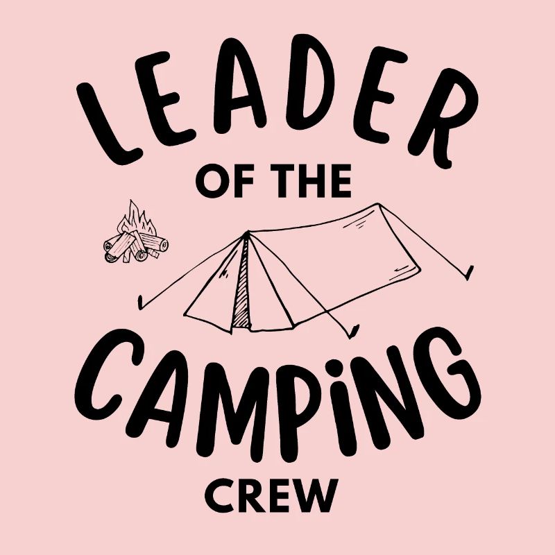 Chef der Camping Crew lustig