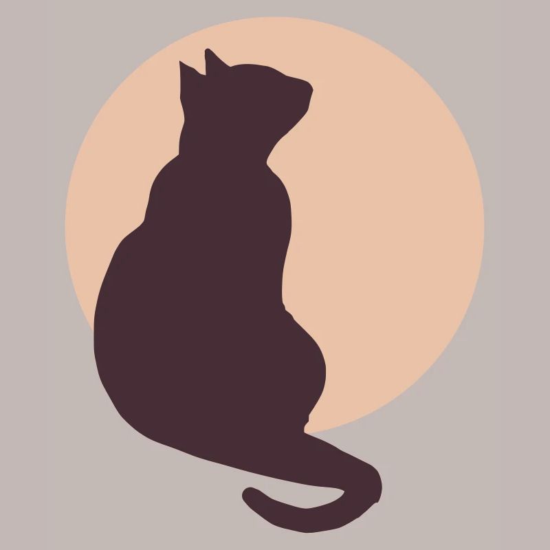 Chat de la Lune