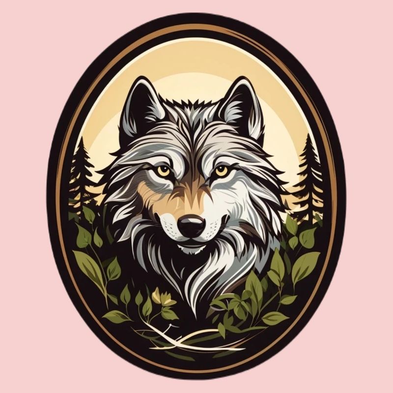 Waldbewohner Wolf