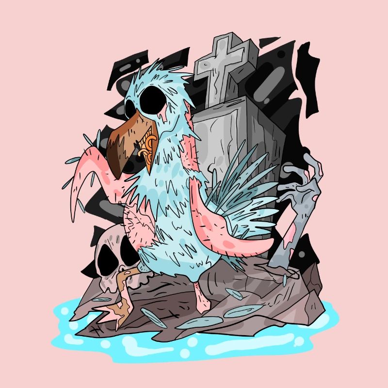 Zombie Möwe