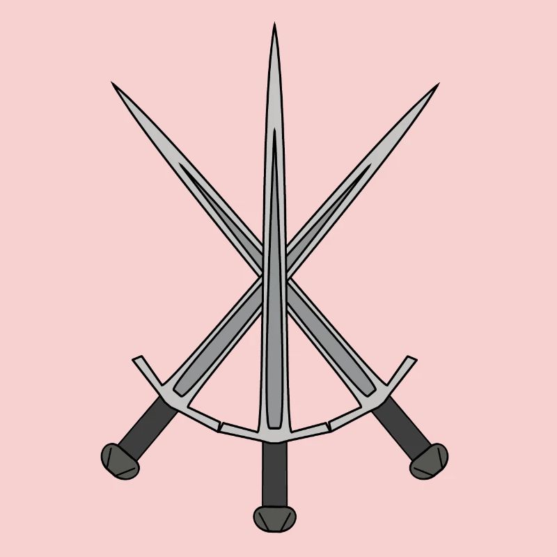 Épées Sabre Épée Combat Roi