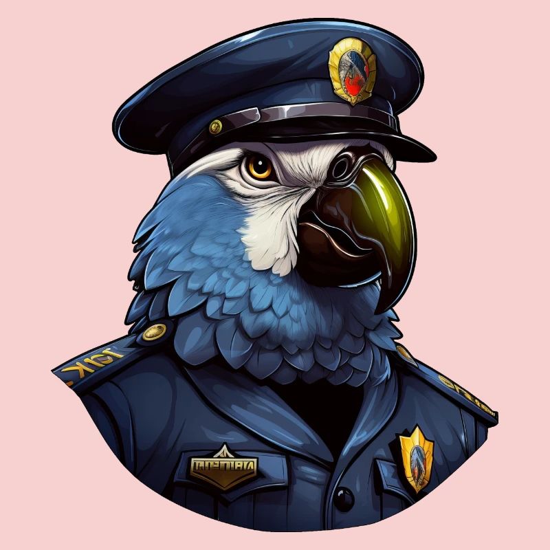 Polizei Papagei