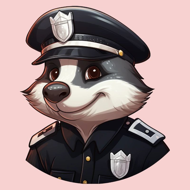 Badger Policewoman