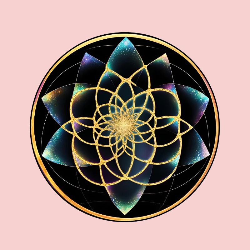 Golden Mandala Geometry