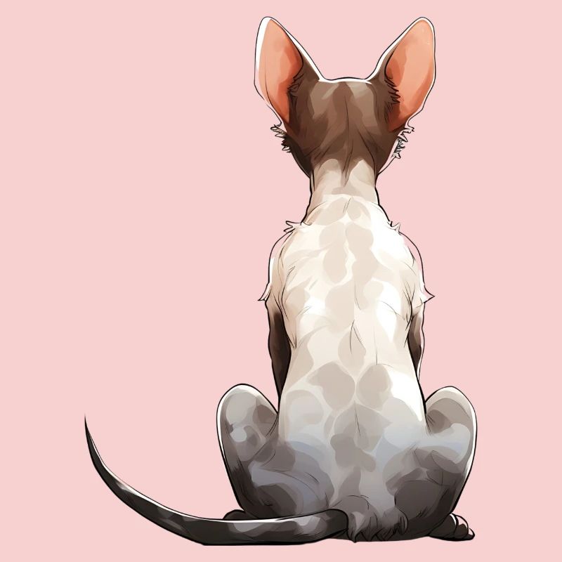 Cornish Rex Katze