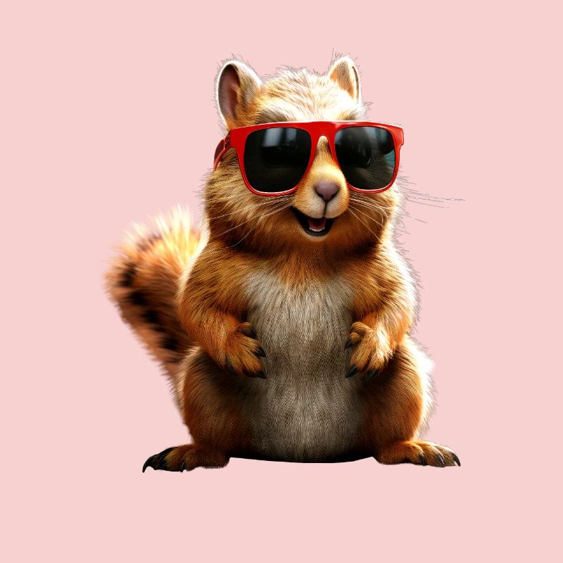 Eichhörnchen Sonnenbrille Ich Liebe Eichhörnchen