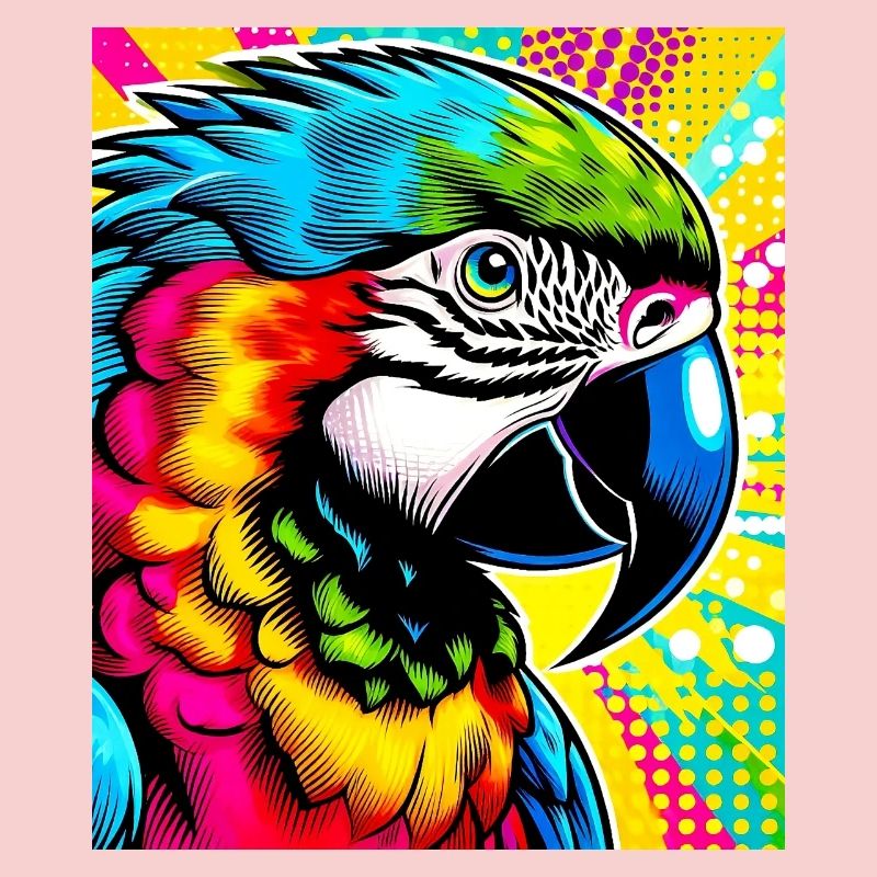 Parrot Pop Art