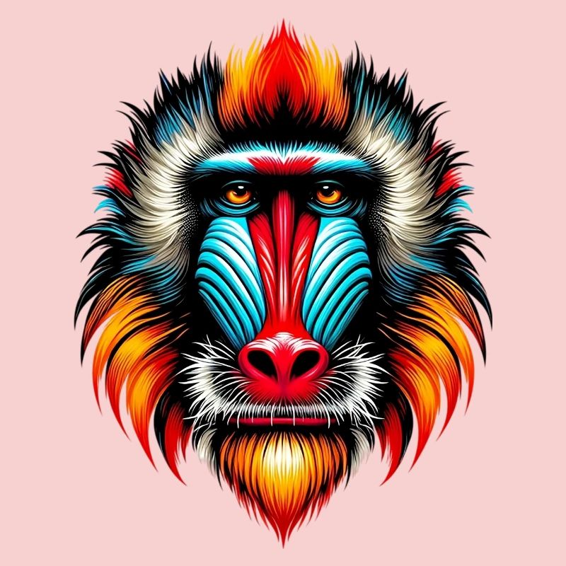 Mandrill-Affe