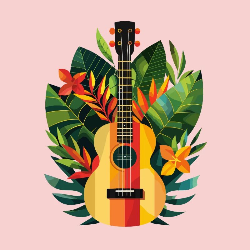 Ukulele Comic Look