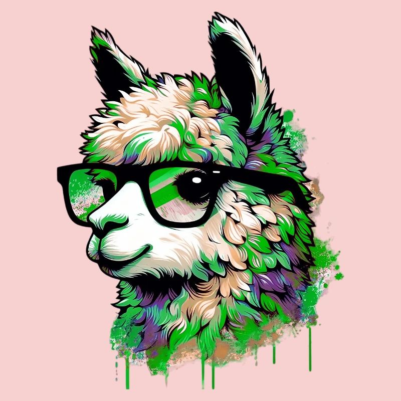 Alpaca with Glasses