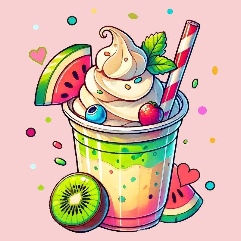 exotic fruity dreams:summer milkshake