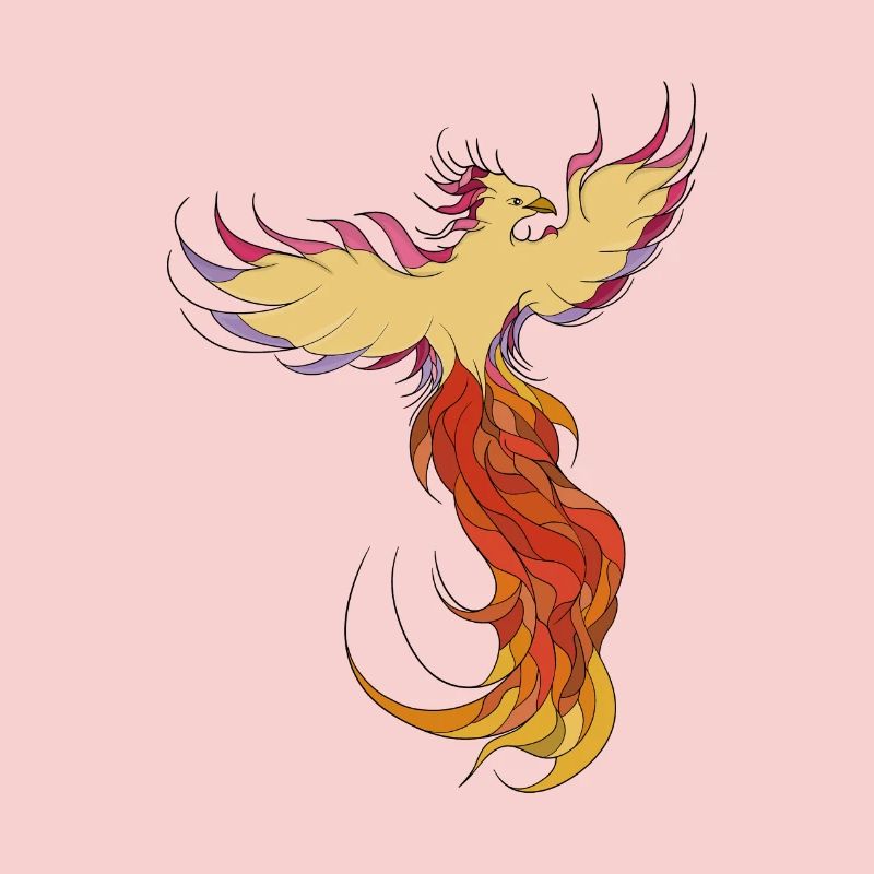 Phoenix rising from the ashes
