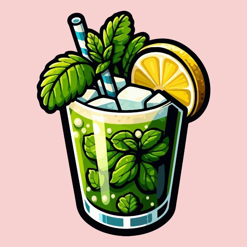 Mojito Cocktail Rum Lime Mint