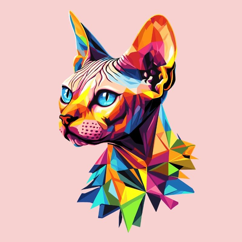 Chat Sphynx Chat Sphynx Chat Canadien Mignon Sphinx